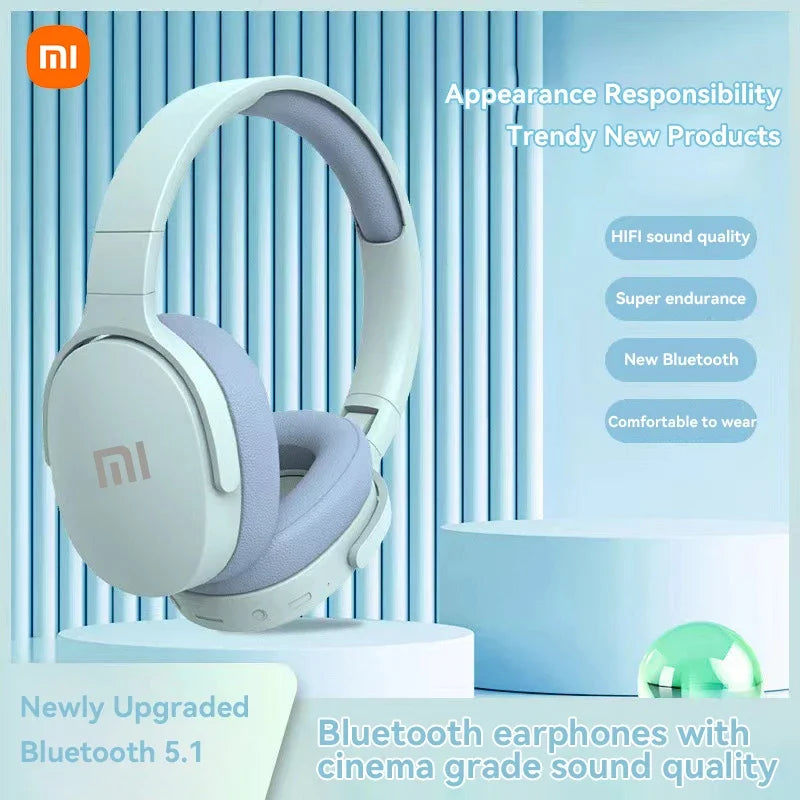 Xiaomi Original P2961 Wireless Headphones – Bluetooth 5.3 Earphones for Samsung & iPhone, HIFI Stereo Sound, Gaming Earbuds with Mic