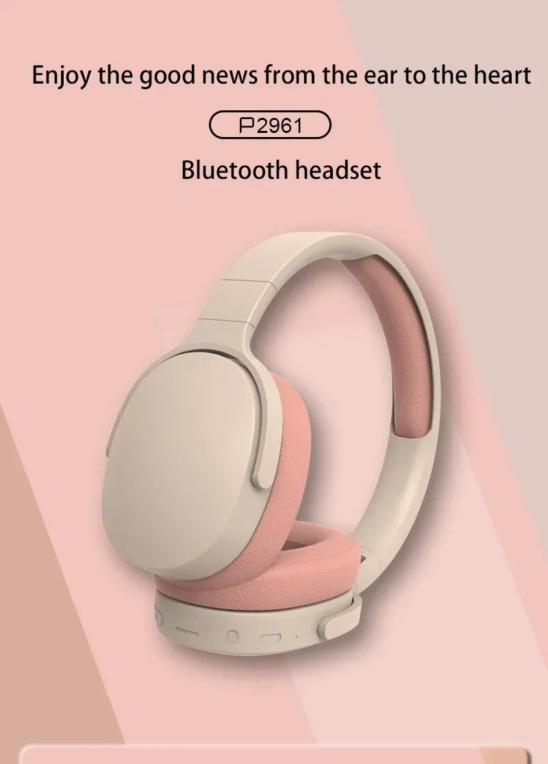 Xiaomi Original P2961 Wireless Headphones – Bluetooth 5.3 Earphones for Samsung & iPhone, HIFI Stereo Sound, Gaming Earbuds with Mic